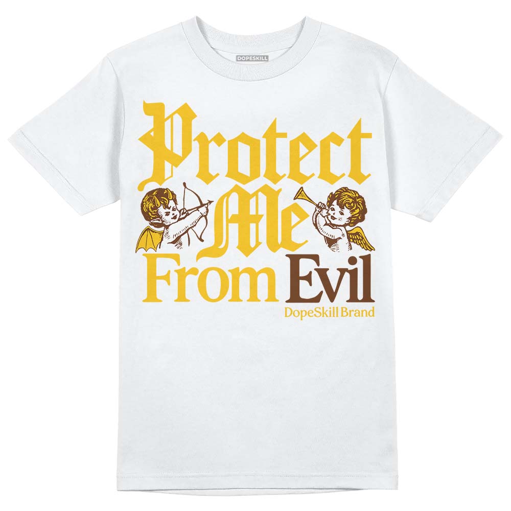 Yellow Collection DopeSkill T-Shirt Protect Me From Evil Graphic