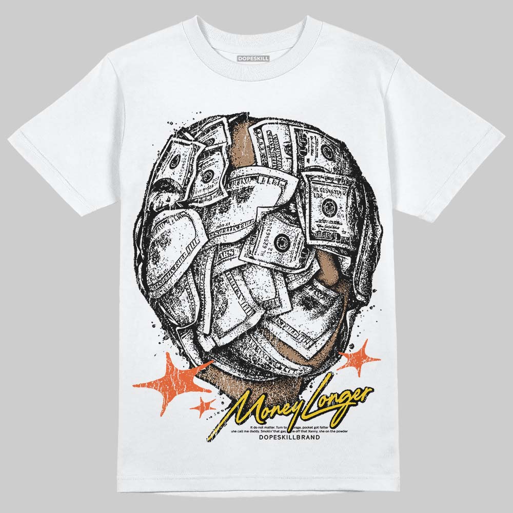 Yellow Collection DopeSkill T-Shirt Money Longer Graphic