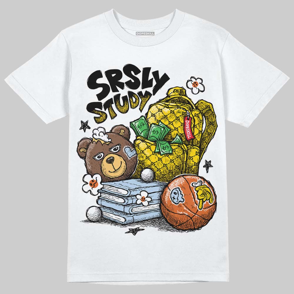 Yellow Ochre 6s DopeSkill T-Shirt SRSLY Study Graphic