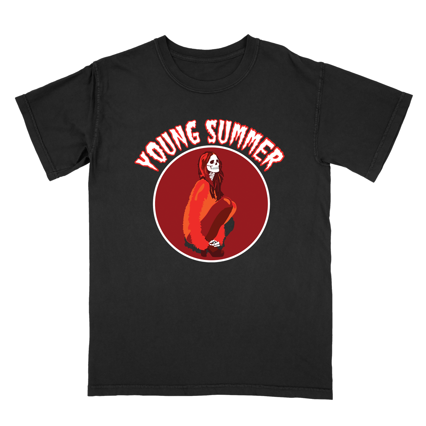 The Skeleton Black T-Shirt