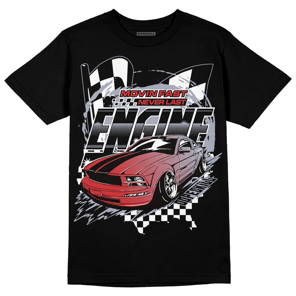 Bred Reimagined 4s DopeSkill T-Shirt ENGINE Tshirt Graphic