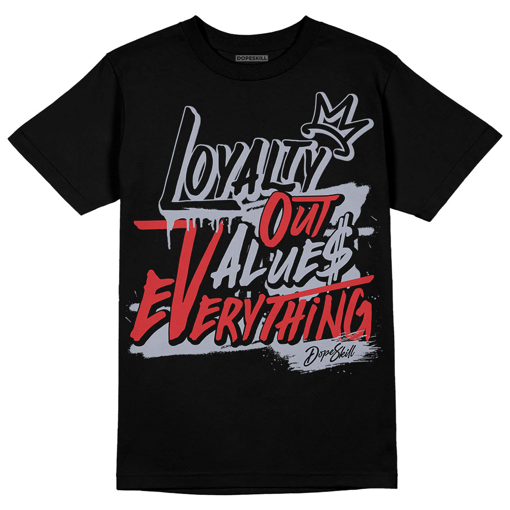 Bred Reimagined 4s DopeSkill T-Shirt LOVE Graphic