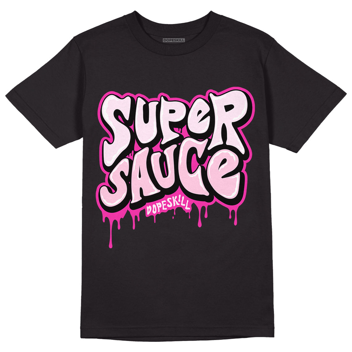Triple Pink Dunk Low DopeSkill T-Shirt Super Sauce Graphic