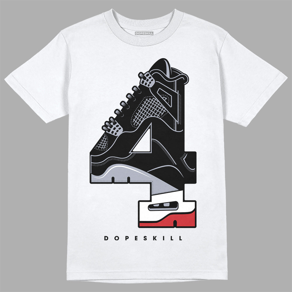 Bred Reimagined 4s DopeSkill T-Shirt No.4 Graphic