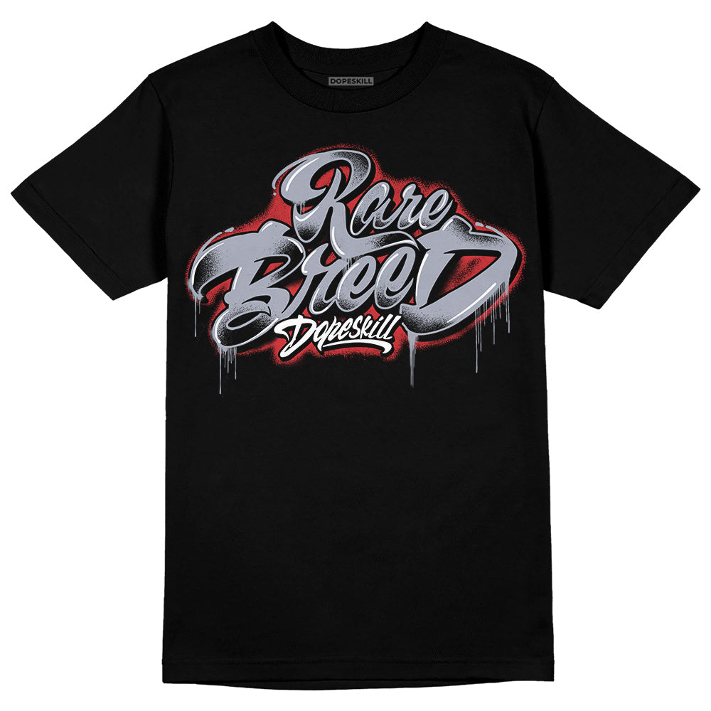 Bred Reimagined 4s DopeSkill T-Shirt Rare Breed Type Graphic