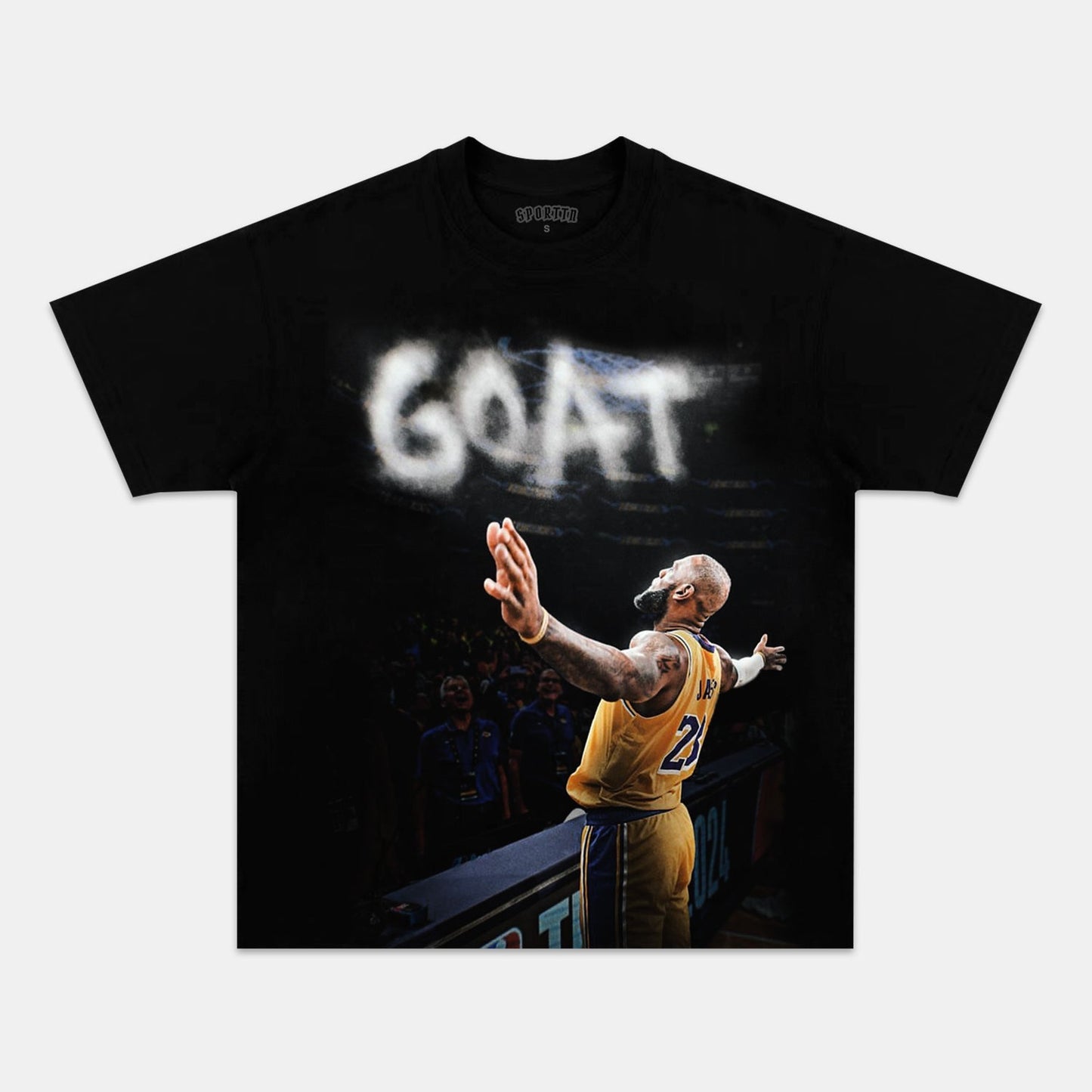 LEBRON JAMES GOAT TEE Style003