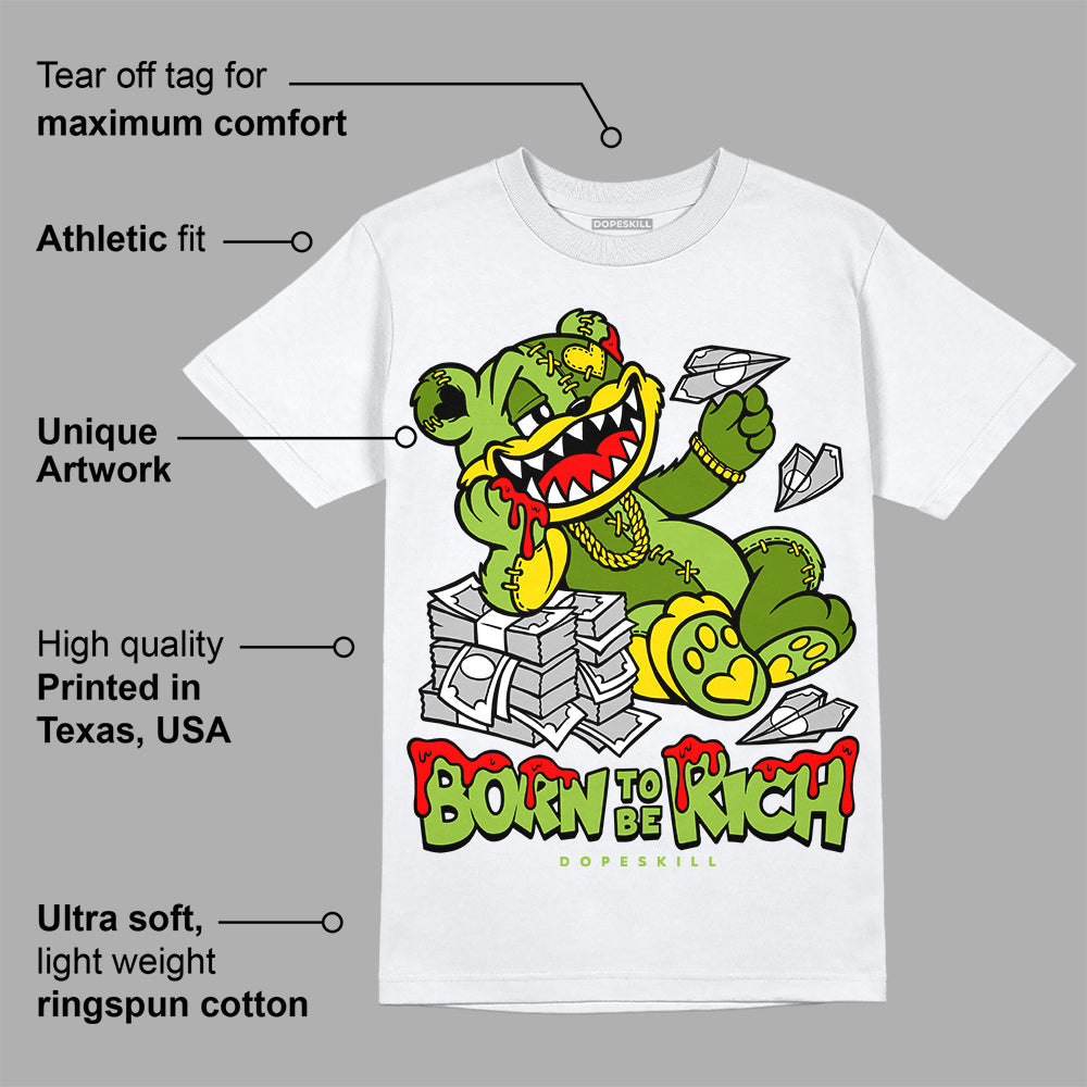 Dunk 'Chlorophyll' DopeSkill T-Shirt Born To Be Rich Graphic