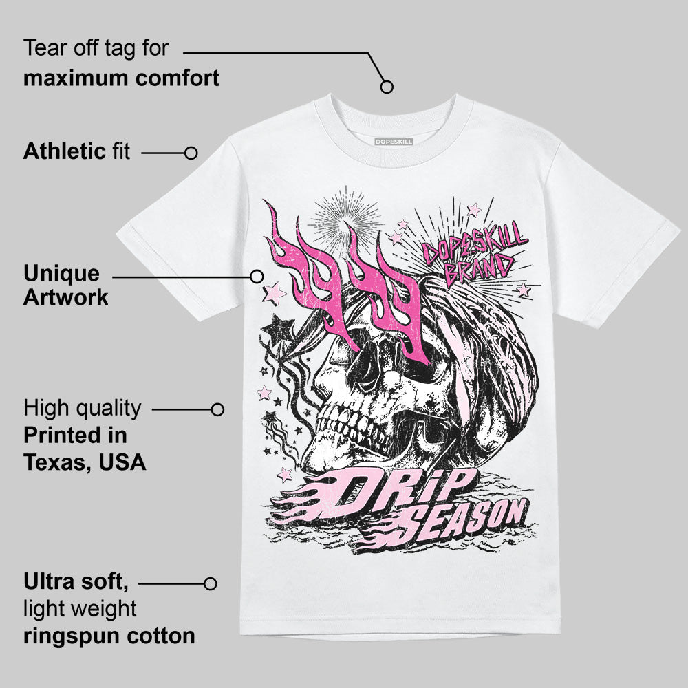 Triple Pink Dunk DopeSkill T-Shirt Drip Season Graphic