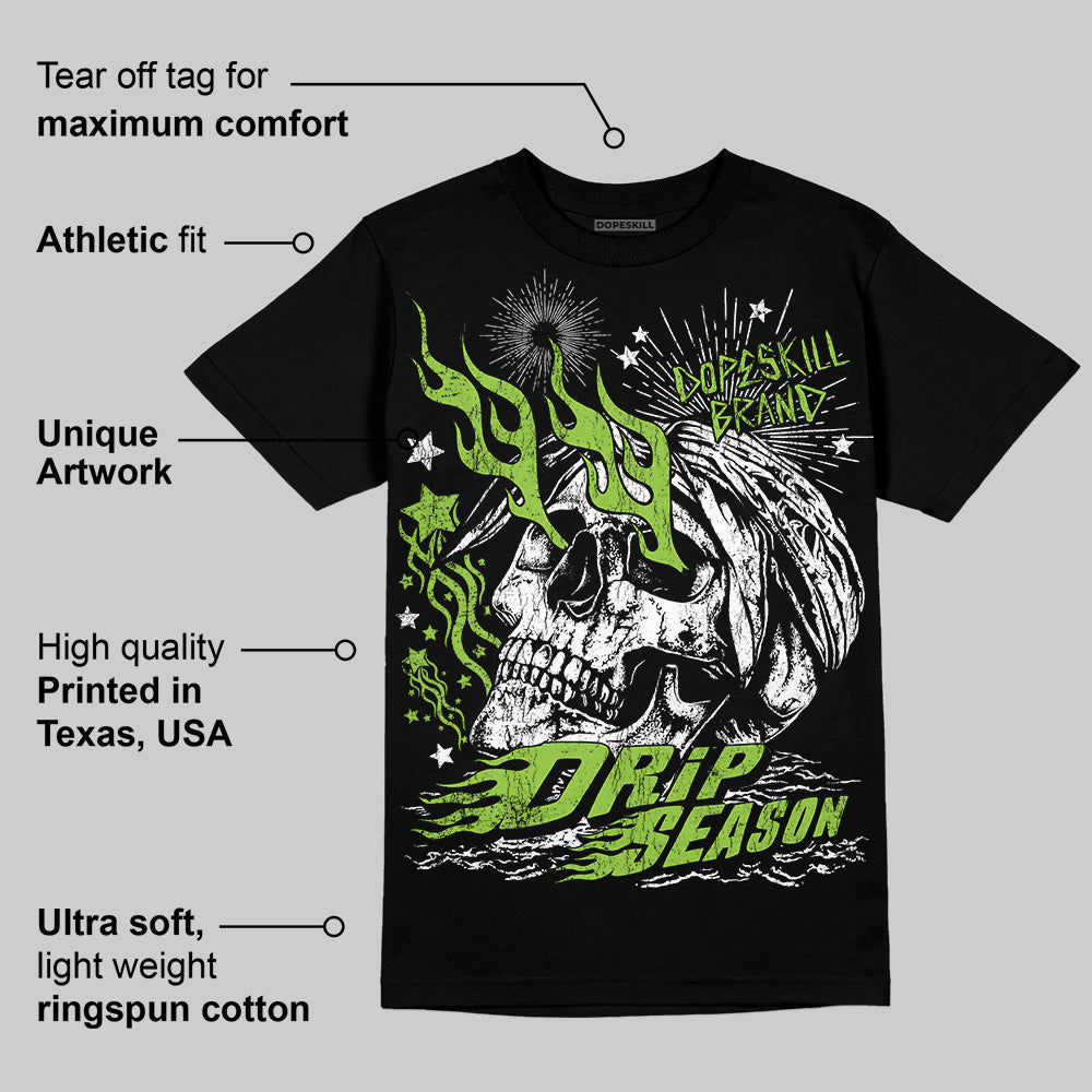 Neon Green Collection DopeSkill T-Shirt Drip Season Graphic