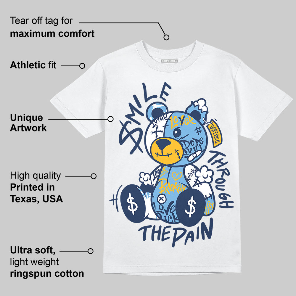 Retro Dunk From Above 4s DopeSkill T-Shirt Smile Through The Pain Graphic