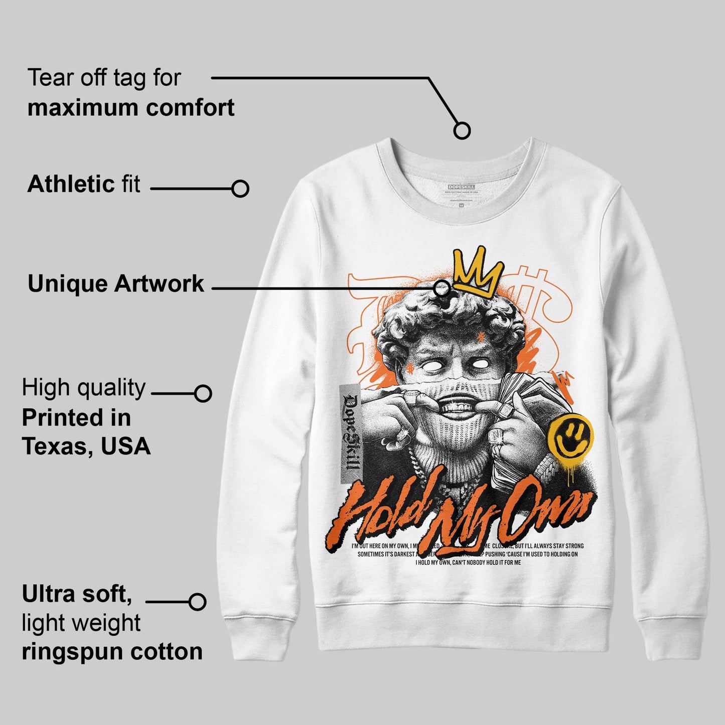 Starfish 3s DopeSkill Sweatshirt In My Way Graphic