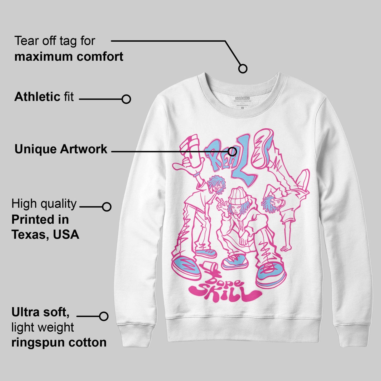 Doernbecher 6s DopeSkill Sweatshirt Real Y2K Players Graphic