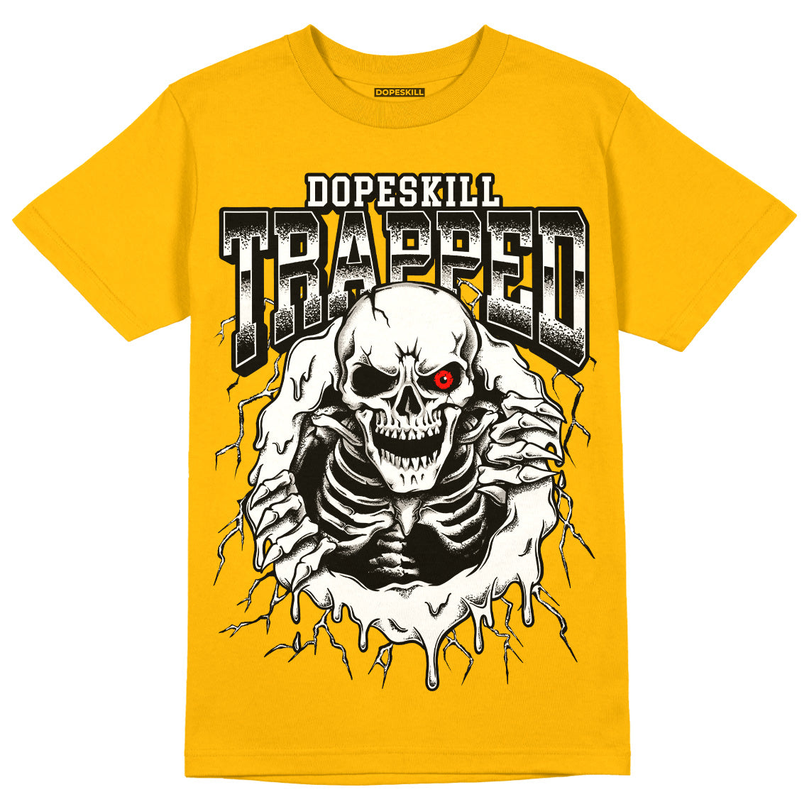 AJ 13 Del Sol DopeSkill Del Sol T-shirt Trapped Halloween Graphic
