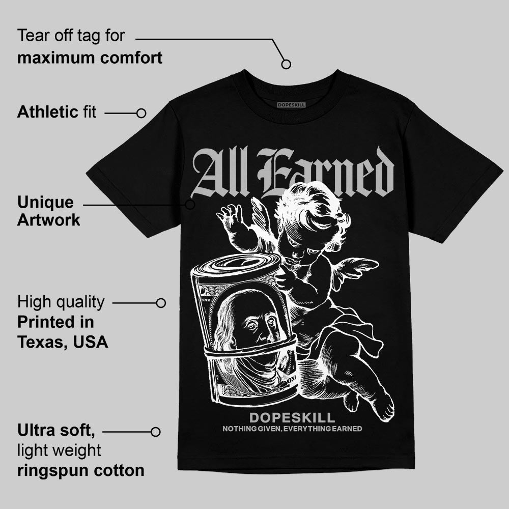 Dunk Panda White Black DopeSkill T-Shirt All Earned Graphic