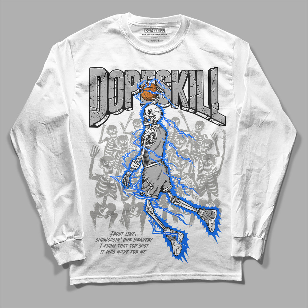 Stealth 12s DopeSkill Long Sleeve T-Shirt Thunder Dunk Graphic