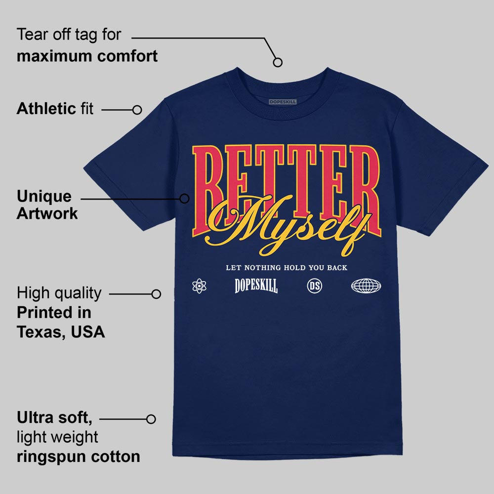 Kobe 5 Protro Caitlin Clark DopeSkill T-Shirt Better Myself Graphic