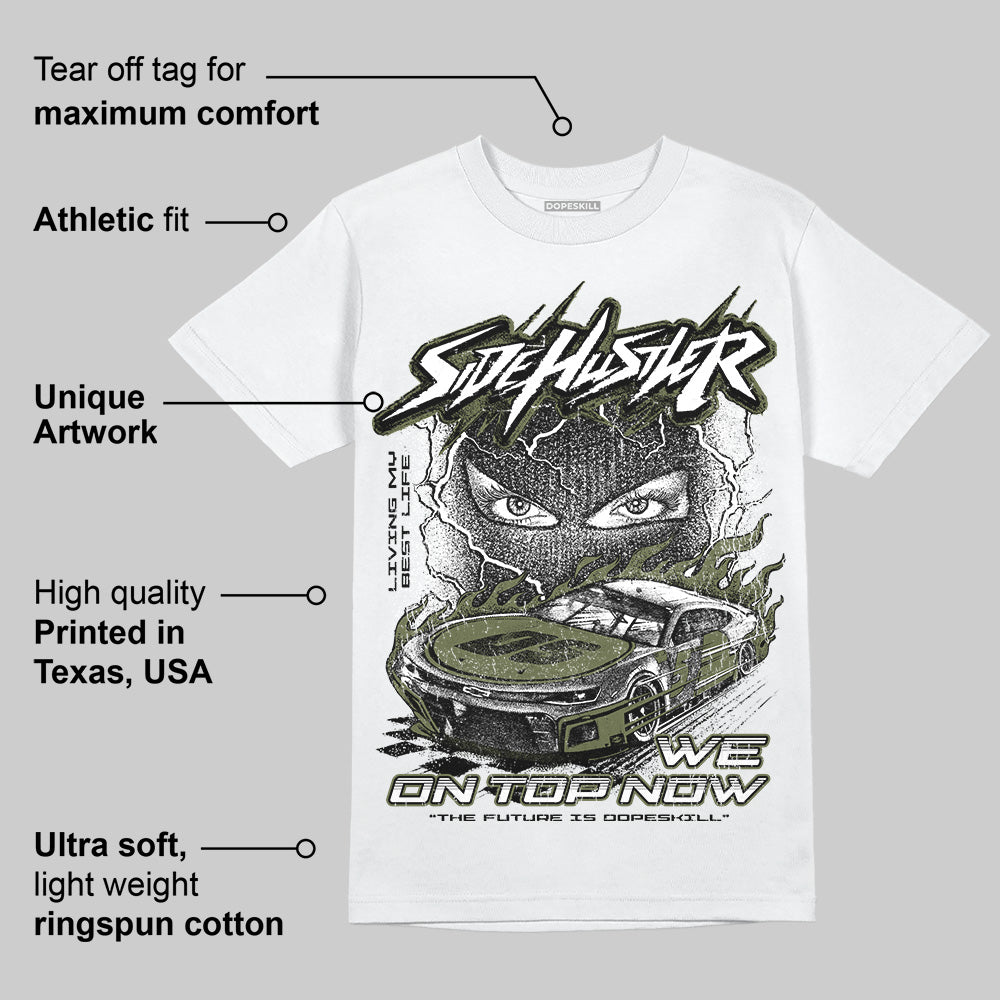 Olive Collection DopeSkill T-Shirt New Side Hustler Graphic