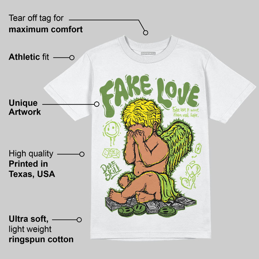 Dunk 'Chlorophyll' DopeSkill T-Shirt False Love Graphic