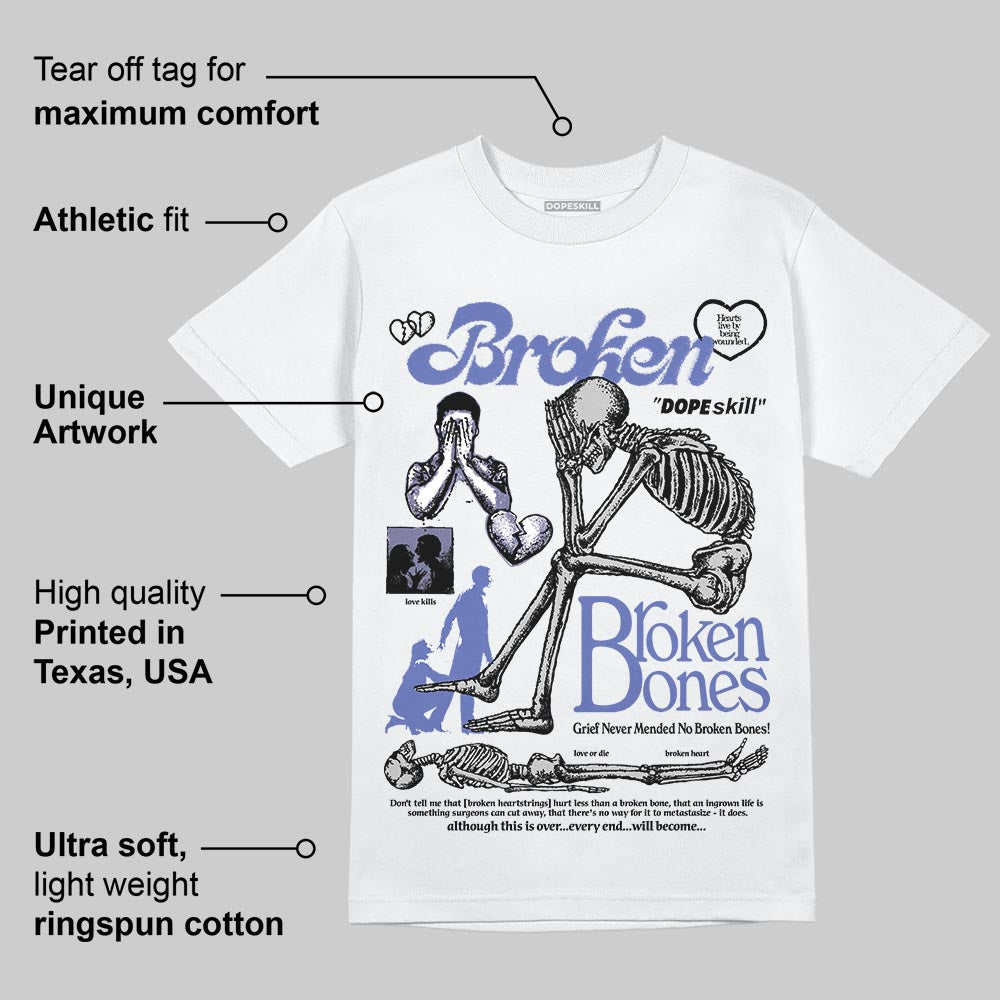 Patta x Max 90 “Sapphire” DopeSkill T-Shirt Broken Bones Graphic