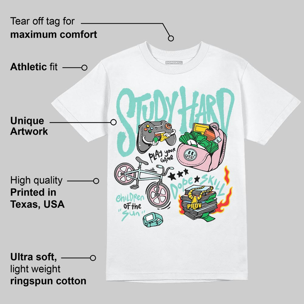 Igloo 11s DopeSkill T-Shirt Study Hard Graphic