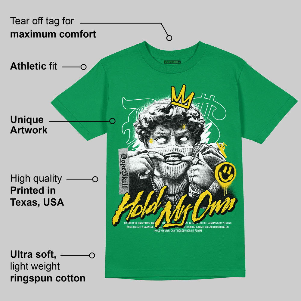Lucky Green 5s DopeSkill Green T-shirt In My Way Graphic
