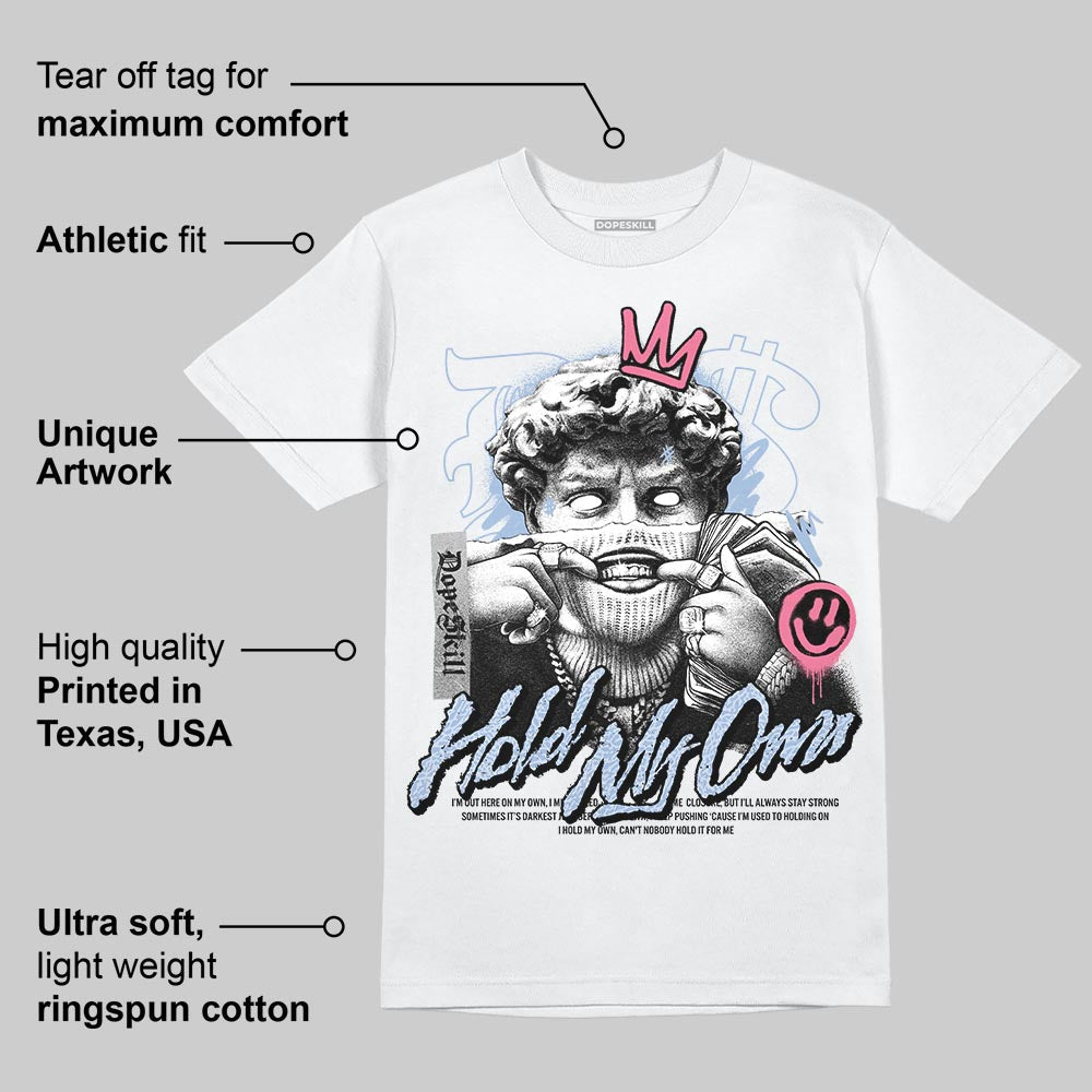 Denim Pink Glow 3s DopeSkill T-Shirt In My Way Graphic