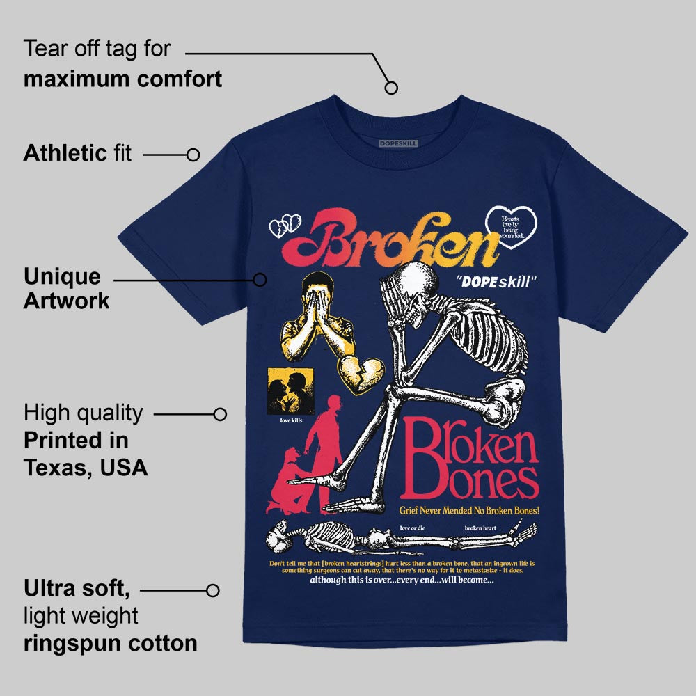 Kobe 5 Protro Caitlin Clark DopeSkill T-Shirt Broken Bones Graphic