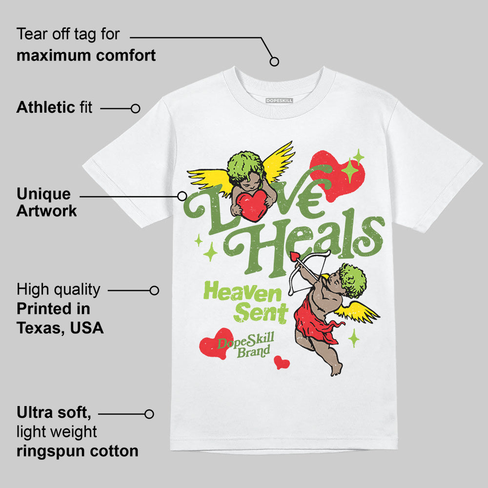 Dunk 'Chlorophyll' DopeSkill T-Shirt New Love Heals Graphic