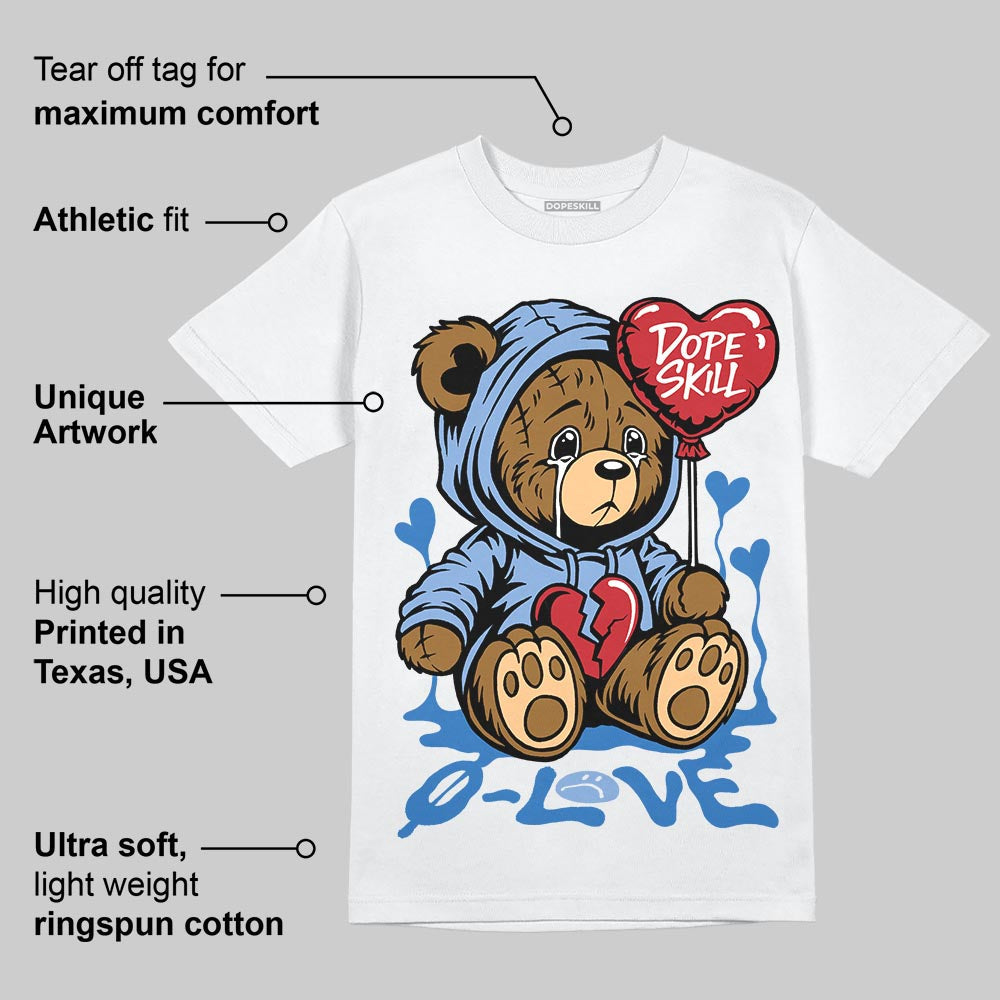 Forget Me Not 4s DopeSkill T-Shirt Broken Bear Graphic