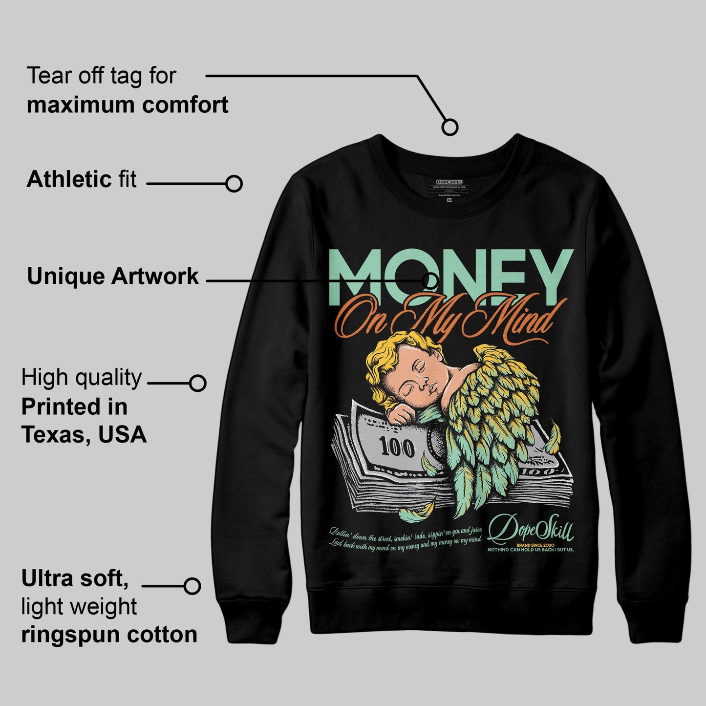 SB Dunk “Rodeo” DopeSkill Sweatshirt MOMM Graphic