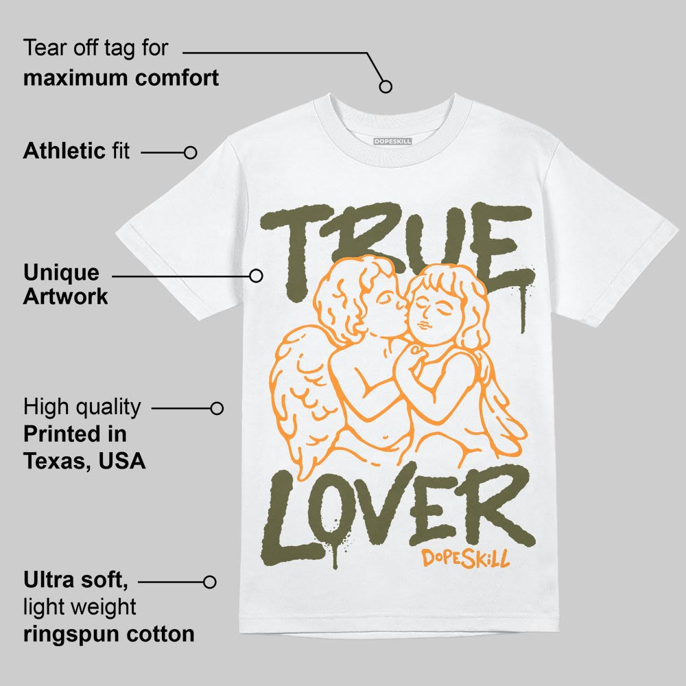 Olive Collection DopeSkill T-Shirt True Lover Graphic