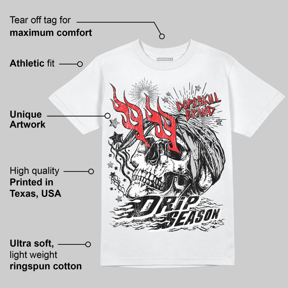 Grey Collection DopeSkill T-Shirt Drip Season Graphic