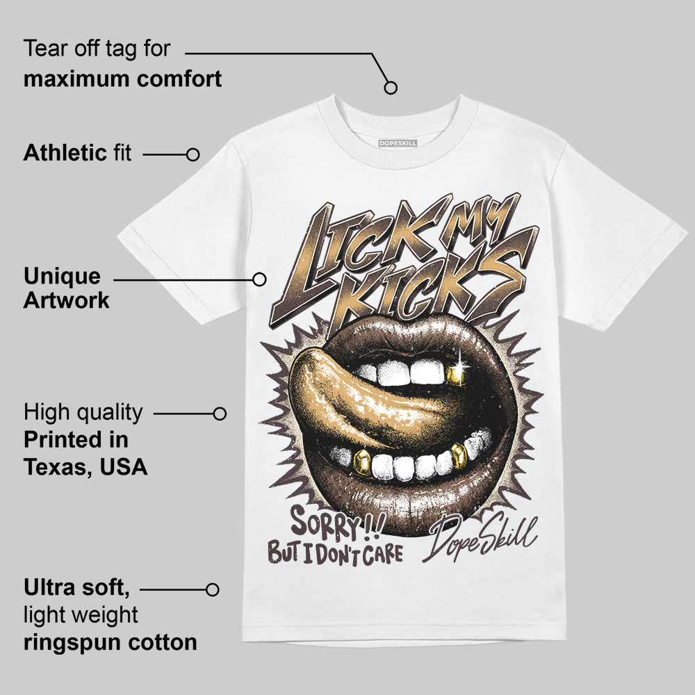Earth 5s DopeSkill T-Shirt Lick My Kicks Graphic