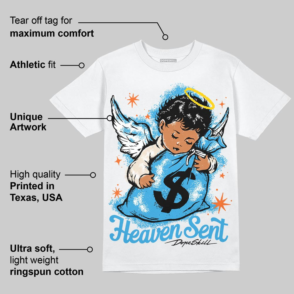 UNC Reimagined 1s DopeSkill T-Shirt Heaven Sent Graphic