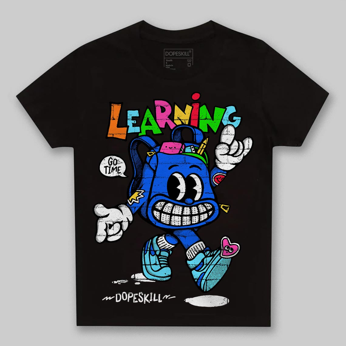 Royal Blue Collection DopeSkill Toddler Kids T-shirt Learning Graphic