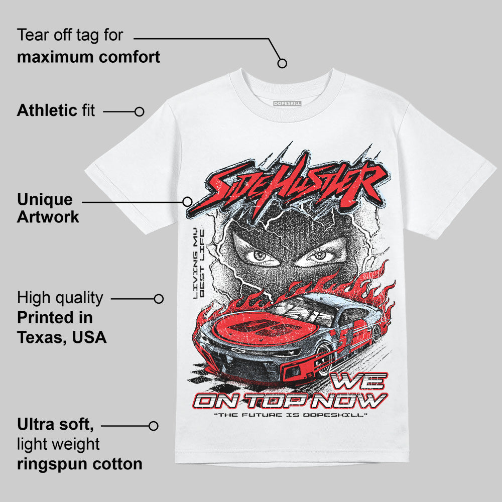 Cherry 11s DopeSkill T-Shirt New Side Hustler Graphic