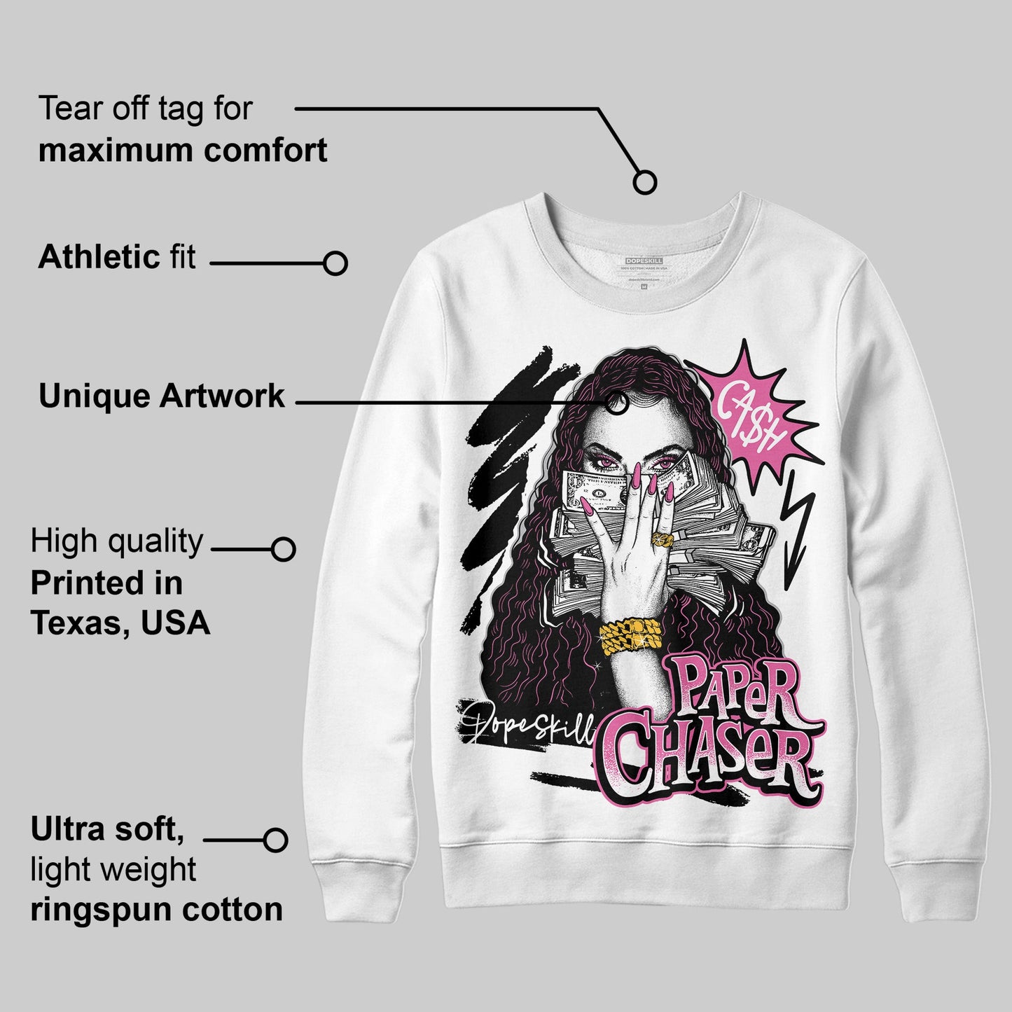 Kayano 14 Cream Sweet Pink DopeSkill Sweatshirt NPC Graphic
