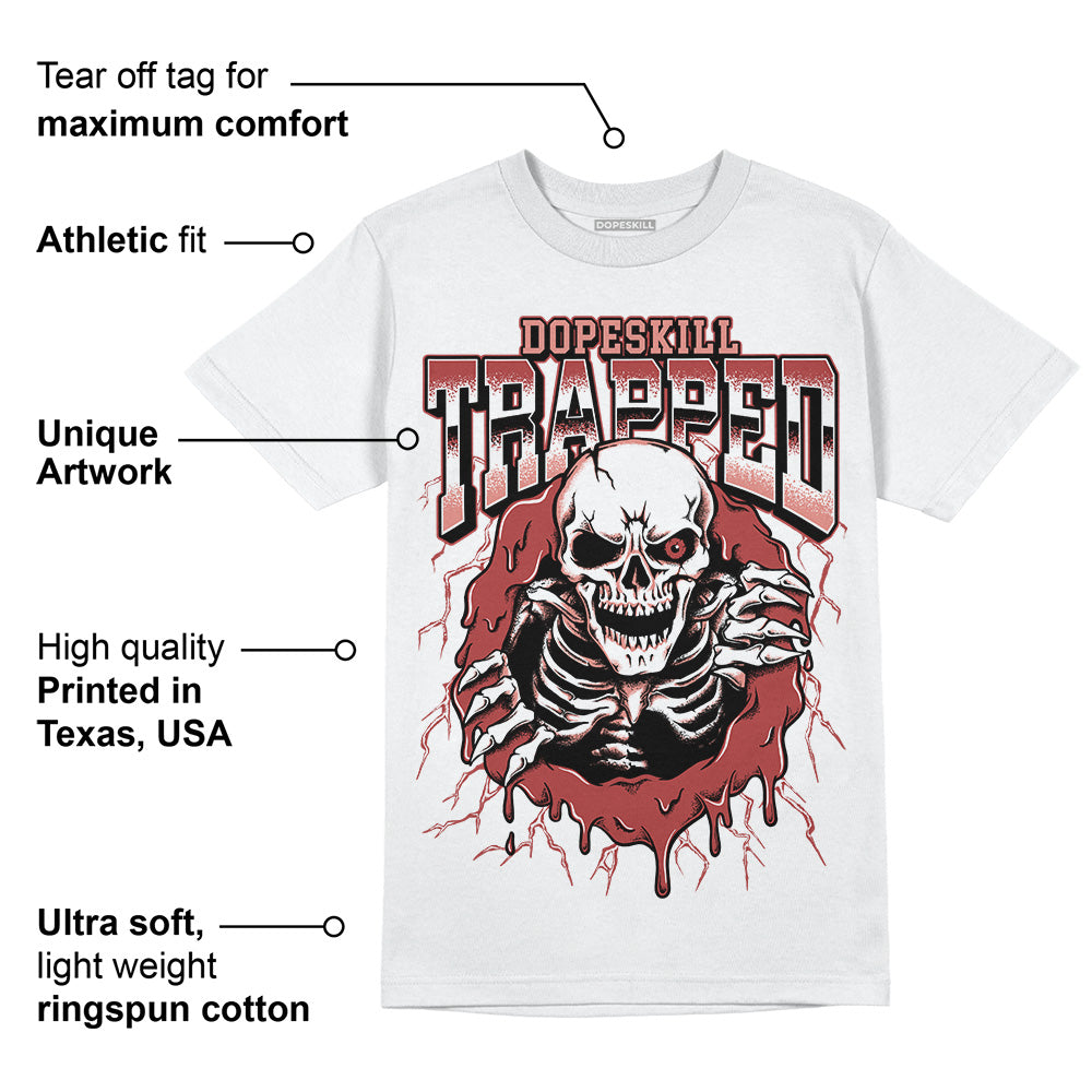 Dune Red 13s DopeSkill T-Shirt Trapped Halloween Graphic
