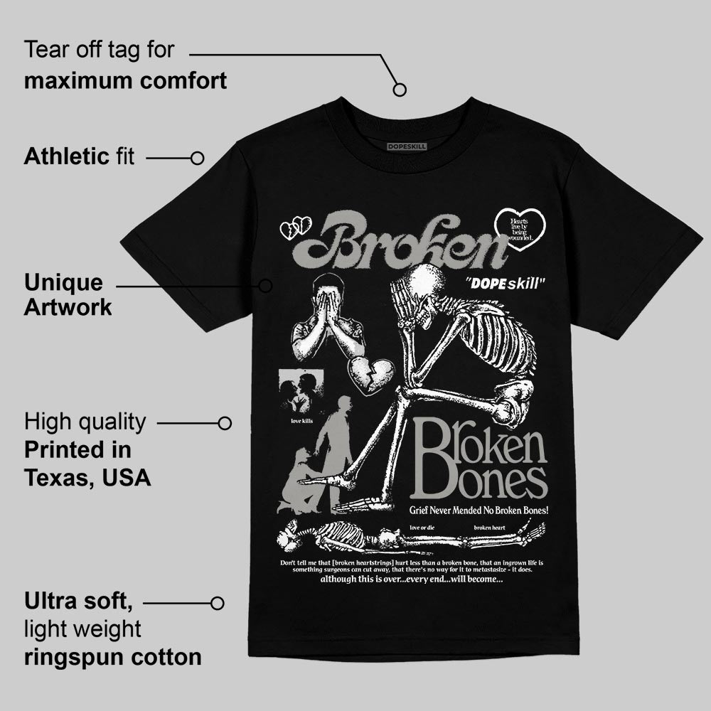 Pure Money 3s DopeSkill T-Shirt Broken Bones Graphic