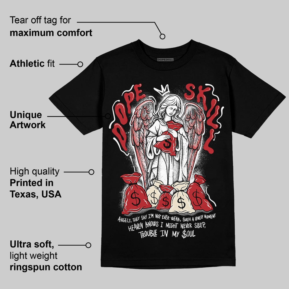 Black Toe Reimagined 1s DopeSkill T-Shirt Angels Graphic