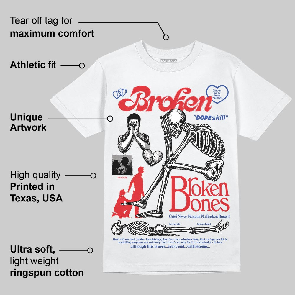 Seoul 2.0 3s DopeSkill T-Shirt Broken Bones Graphic
