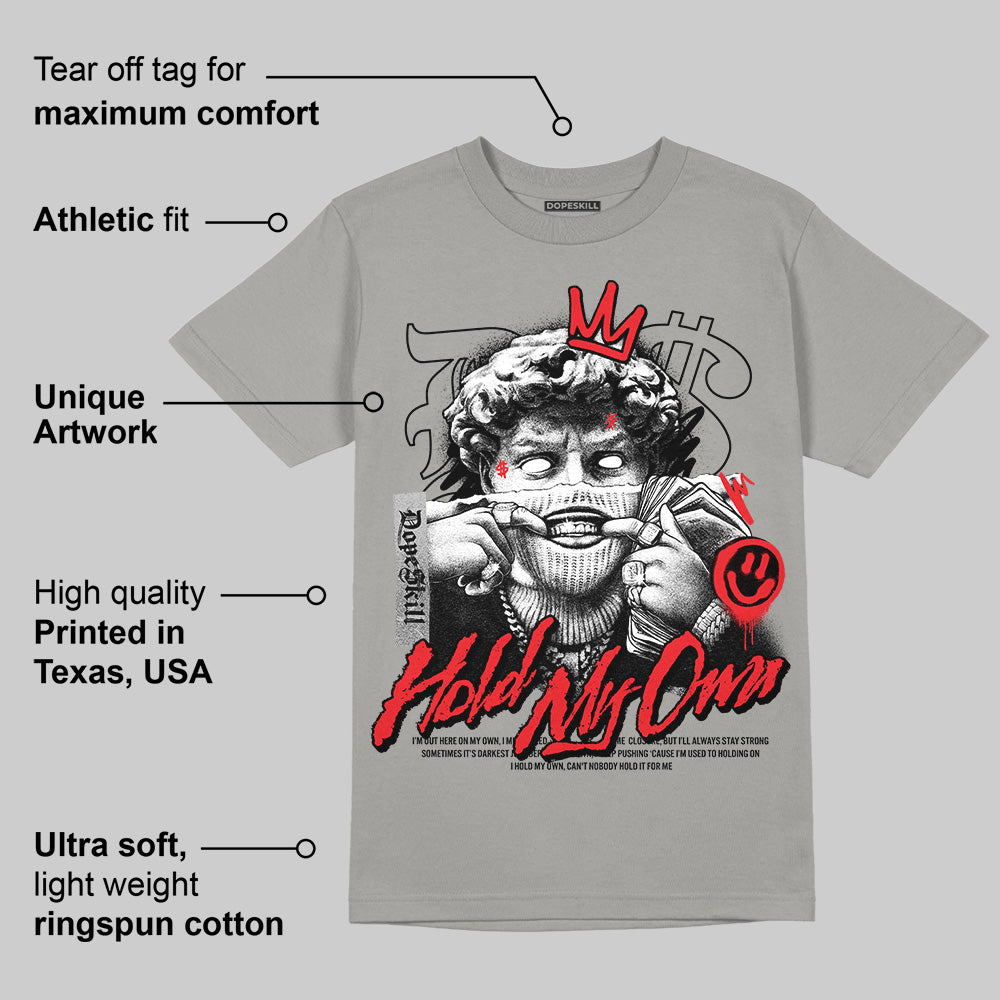 Grey Collection DopeSkill Grey T-shirt In My Way Graphic