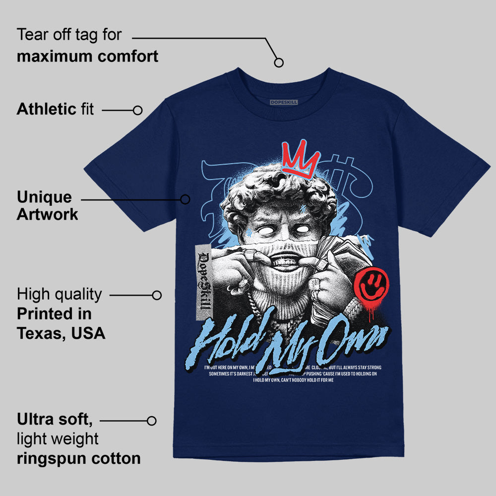 University Blue Collection DopeSkill Navy T-shirt In My Way Graphic