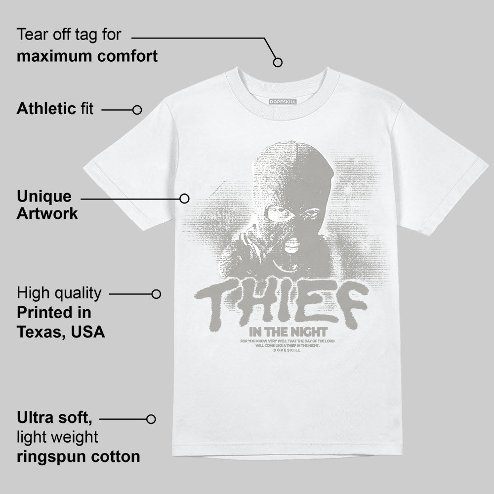 Cool Grey 9s DopeSkill T-Shirt Thief In The Night Graphic