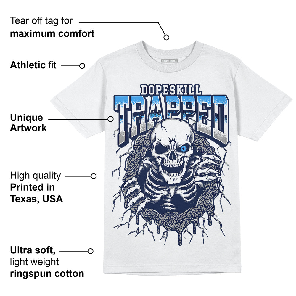 AJ Spizike White Obsidian DopeSkill T-Shirt Trapped Halloween Graphic