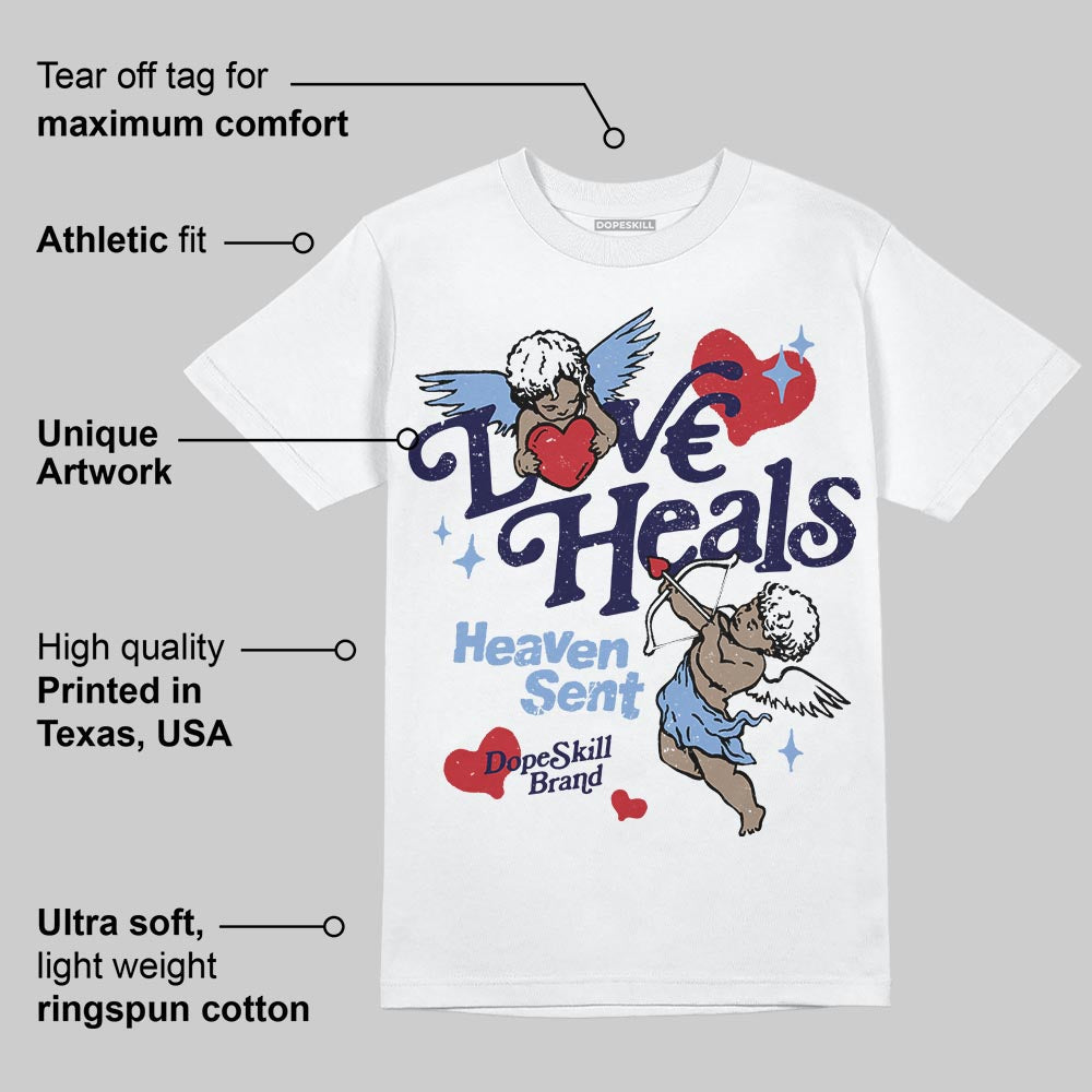 Forget Me Not 4s DopeSkill T-Shirt New Love Heals Graphic