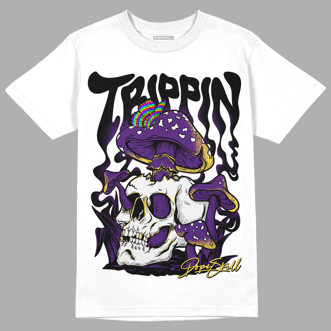 Field Purple 12s DopeSkill T-Shirt Trippin Graphic