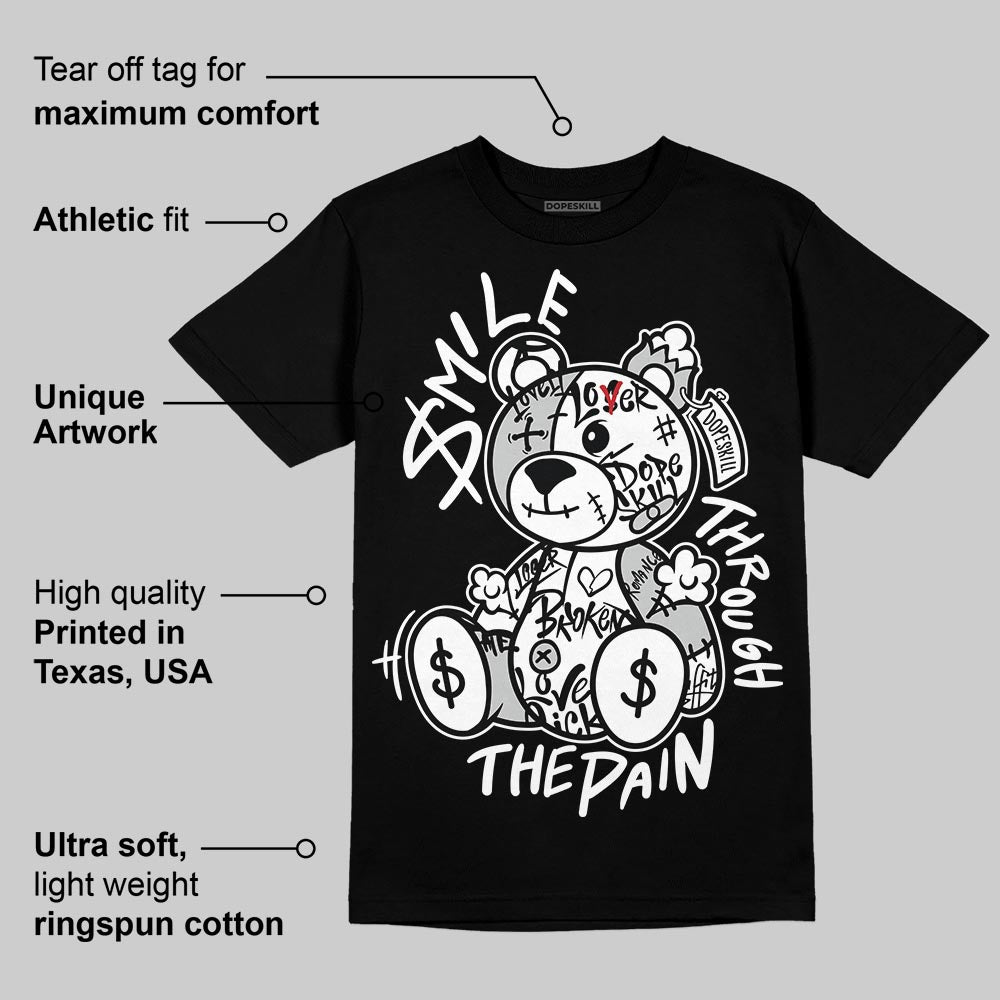 Foamposite One ‚ÄúTriple White‚Äù DopeSkill T-Shirt Smile Through The Pain Graphic