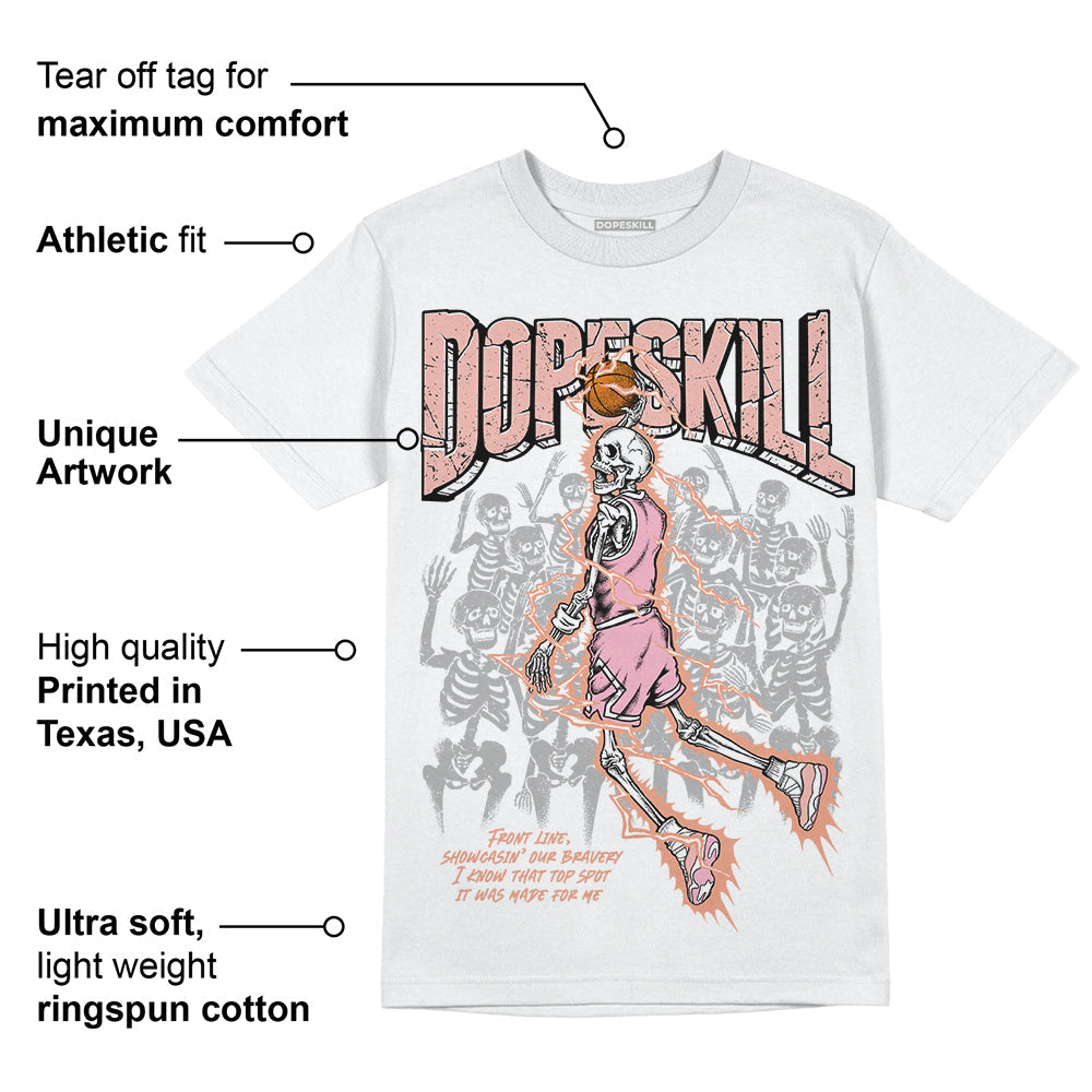 Legend Pink 11s DopeSkill T-Shirt Thunder Dunk Graphic
