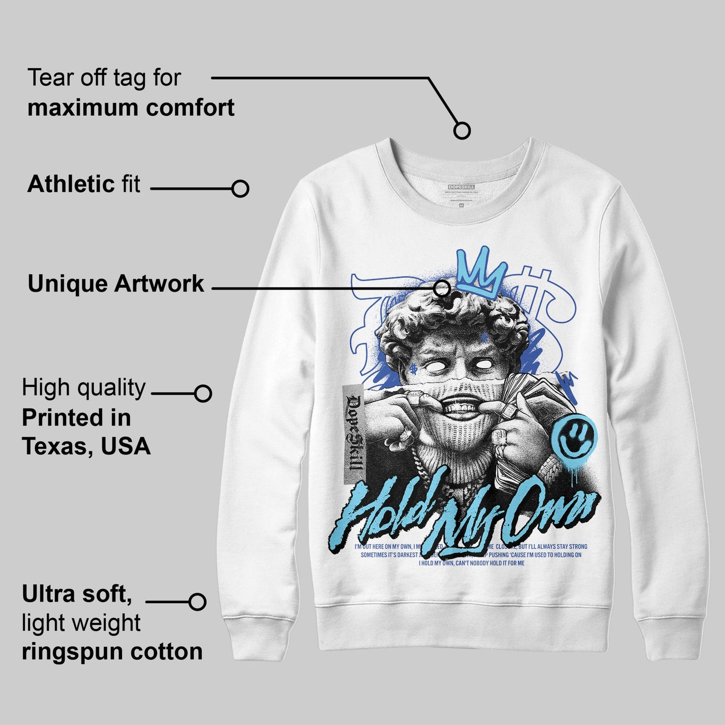 SB Dunk Argon DopeSkill Sweatshirt In My Way Graphic
